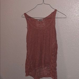 laced tank top